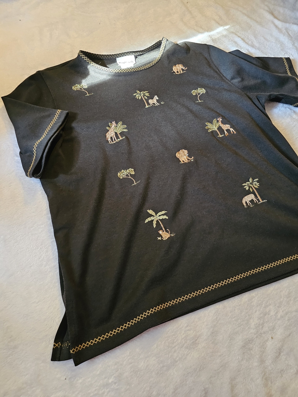 BonWorth Black Short Sleeve Tee